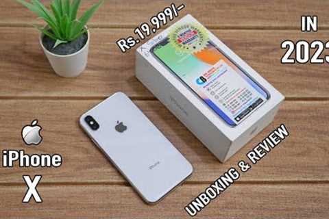 iPhone X Unboxing in 2023 🔥 REVIEW | Buying iPhone X In 2023 Worth It | Hindi