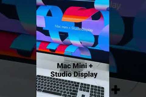 Mac Mini + Studio Display #macbook #macmini #StudioDisplay