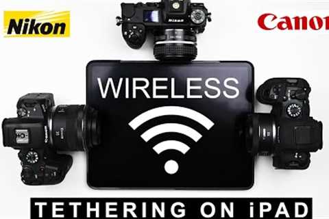 How to Wireless Tether on  iPad | Cascable app| Nikon Z6II | Canon R6 Mark II | Not Capture One