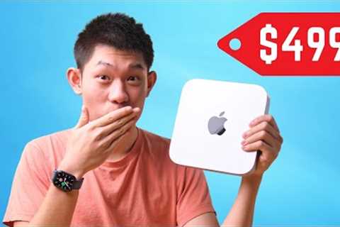 $499 M2 Mac Mini Unboxing & Setup Vlog!!!