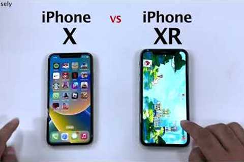 iPhone X vs iPhone XR in 2023 - Speed Test Challenge