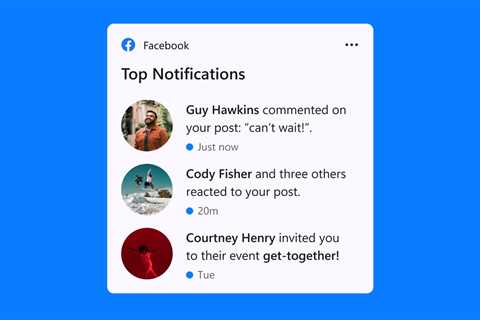 Facebook is building a notification widget for Windows 11