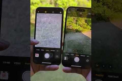 iPhone X VS iPhone 14 Pro Design & Camera Zoom Test!