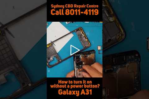 Can we short it back to life? [SAMSUNG GALAXY A31] | Sydney CBD Repair Centre #shorts