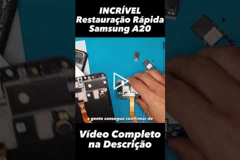 O QUE FAZER? SUPER RESTAURAÇÃO SAMSUNG GALAXY A20 | SYDNEY CBD REPAIR CENTRE