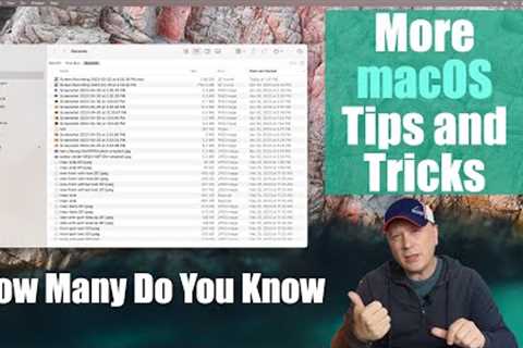 Quick macOS Tips and Tricks to Learn in 2023