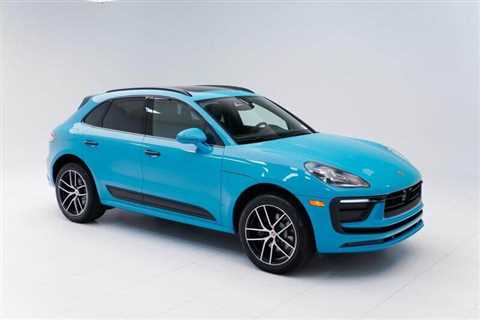 Miami Blue Porsche Macan For Sale - Good Porsche