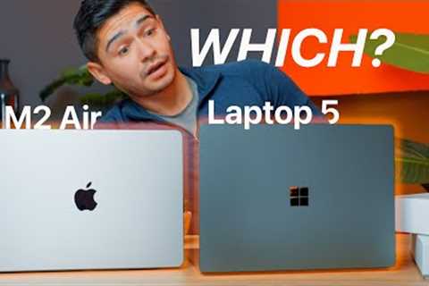 Surface Laptop 5 vs M2 MacBook Air - Which is RIGHT for YOU?