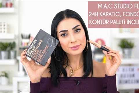 Yeni MAC Studio Fix 24 Hour Kapatıcı, Studio Fix Fluid Fondöten İnceleme | Pürüzsüz Ten 💄 📺