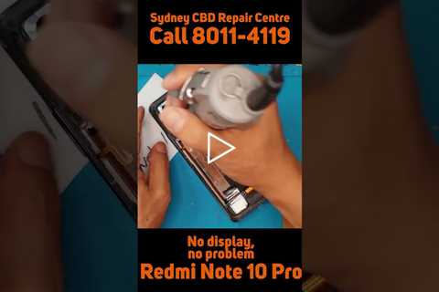 It's alive, you just don't see it yet. [XIAOMI REDMI NOTE 10 PRO] | Sydney CBD Repair Centre #shorts