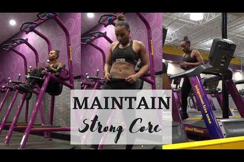 Lose Belly Fat | Build A Strong Core using Planet Fitness equipment