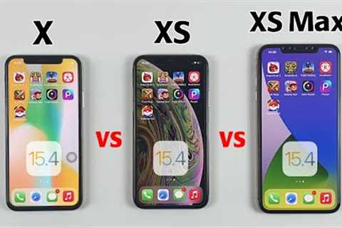 iPhone X vs iPhone XS vs iPhone XS Max SPEED TEST in 2022 | Worth Buying in 2022?