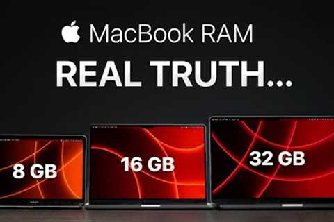 How much RAM do you ACTUALLY need in your Macbook?