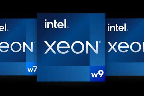 Intel Launches Xeon W-3400 and W-2400 Workstation Processors