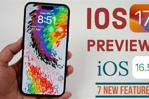 iOS 16.5 Officially Released | iOS 17 Preview  in Telugu By PJ