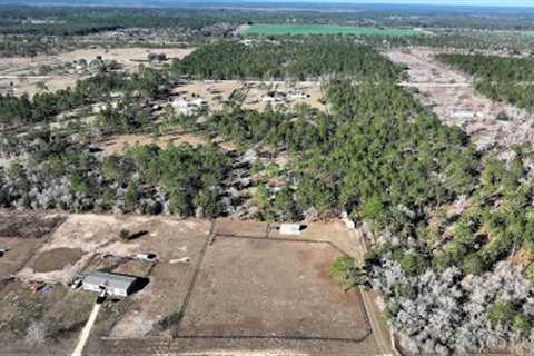 Real Estate Drone Video of Equestrian Property in Morriston, Florida 32668