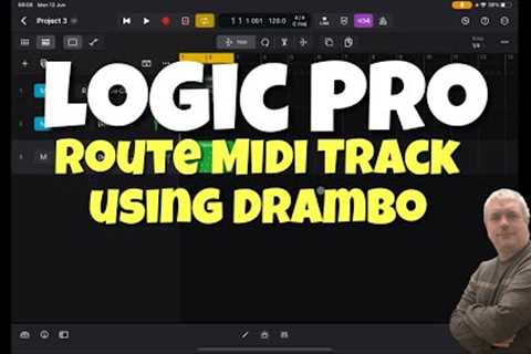 Apple Logic Pro for iPad - Tutorial 22: Route Midi Notes to Track, Record Arpeggiator Notes (Drambo)