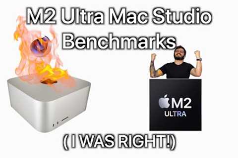 M2 Ultra Mac Studio Benchmarks (I WAS RIGHT!)!