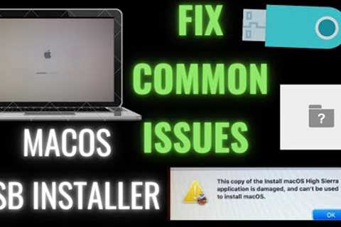 FIXES FOR COMMON ISSUES | DATE CHANGE GUIDE 2023 | HOW TO MAKE A BOOTABLE MAC OSX |  (2/2)