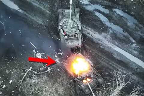 Ukrainian FPV kamikaze drones vs Russian tanks. Watch what happened Next