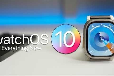 watchOS 10 - Everything New