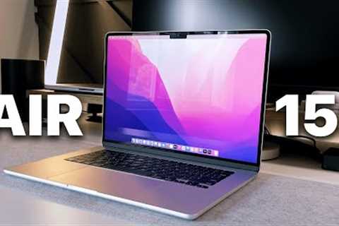 M2 MacBook Air 15” Review - Is BIGGER Really Better?