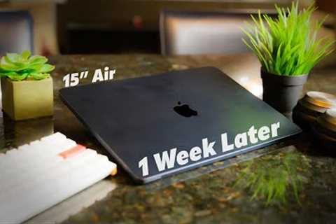 MacBook Air 15 ONE WEEK LATER // Is it any good?