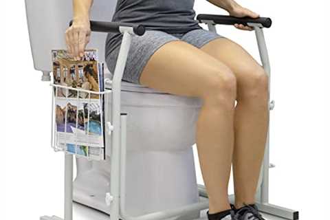 Adjustable Toilet Safety Frame for Elderly and Disabled