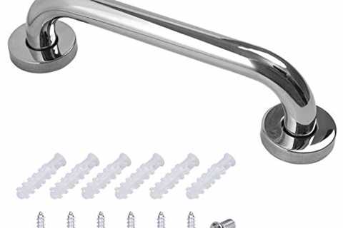 Stainless Steel Bathroom Grab Bar - 10 inch