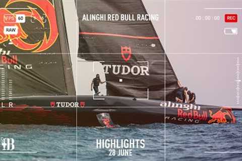 Alinghi Red Bull Racing Boat Zero Day 72 Summary