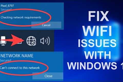 How To Fix WiFi Not Working Issue On Windows 10