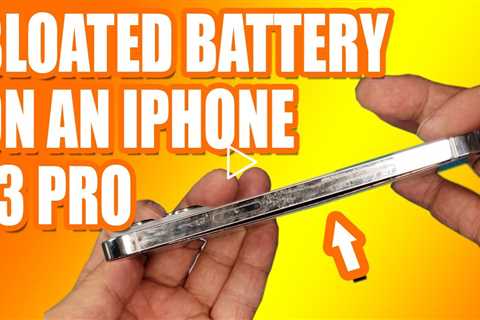 BLOATED AND IN DANGER! iPhone 13 Pro Battery Replacement | Sydney CBD Repair Centre