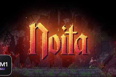 Noita on Mac (M1 Max) (CrossOver 22 + GPTK)