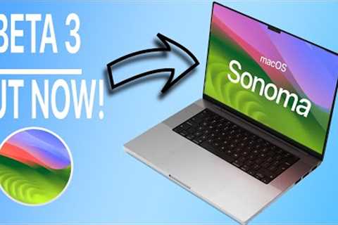 macOS 14 Sonoma Beta 3 is OUT! - What''s New? - New Features