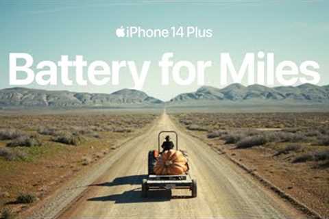 iPhone 14 Plus | Battery for Miles | Apple