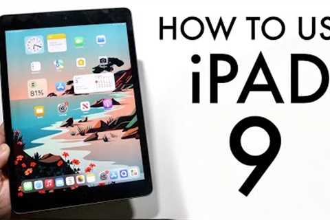 How To Use Your iPad 9th Generation! (Complete Beginners Guide)