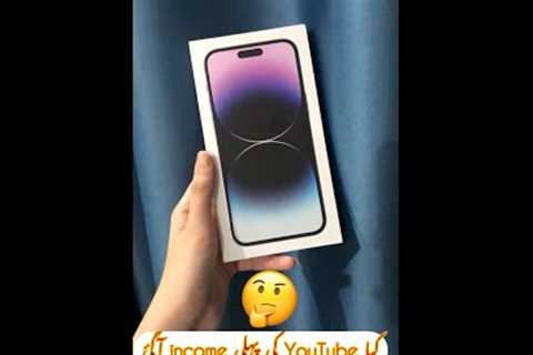 Gift or YouTube income / Unboxing 0f iPhone 14 pro max deep purple /Big Surprise /Hotpot by Sumaira