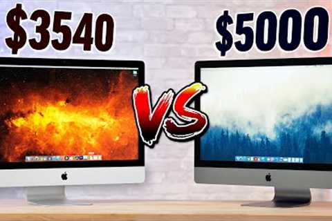 10-core iMac 2020 vs Base iMac Pro: The NEW KING of Macs