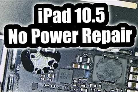 iPad 10.5 Urgent Repair. Won''t charge or power on.