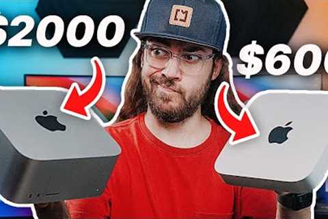 Why Pay $1,400 MORE?? - M2 Mac Studio vs. M2 Mac Mini