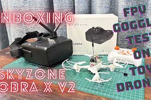 Skyzone Cobra x v2 Fpv Goggles,fpv for racing drones and rc airplanes