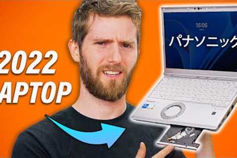 This WEIRD Japanese Laptop LOOKS 20 Years Old…