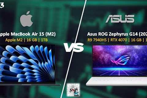 Apple MacBook Air 15 vs Asus Zephyrus G14 (2023)