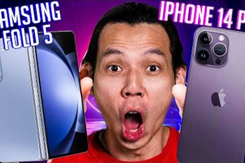 Samsung Galaxy Z Fold 5 VS iPhone 14 Pro VS Pixel 7 Pro | Camera Comparison