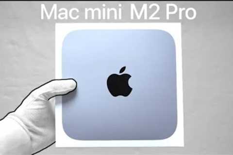 Mac mini M2 Pro Unboxing and Gaming Setup (2023)