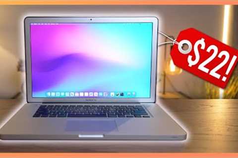 Can you buy a working MacBook for just $22??