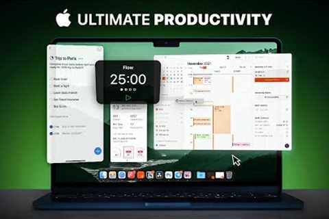 The Ultimate MacBook Productivity Setup 2023!