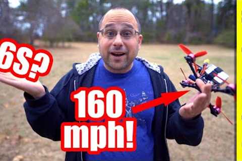 He gave me a 160 mph Racing Drone. I''M NOT WORTHY!