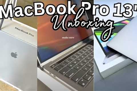 MacBook Pro M2 13 inch Unboxing and setup 2023