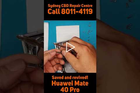 Huawei makes it harder to fix [HUAWEI MATE 40 PRO | Sydney CBD Repair Centre #shorts